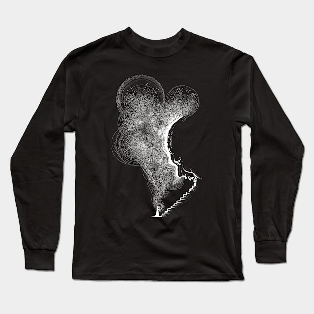 Mystery Staircase Long Sleeve T-Shirt by barmalisiRTB